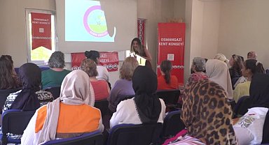 Osmangazi'de kadınlara özel sağlıklı yaşam buluşması