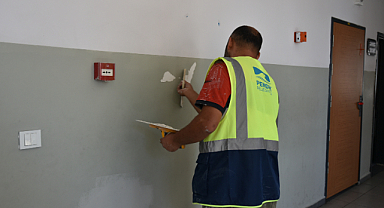 Pendik'te Kamu Okullarında Tamirat ve Tadilat Çalışmaları Başladı