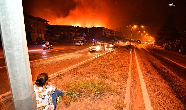 Seferihisar Mersin Alanı Mahallesi'ne itfaiyeden koruma kalkanı