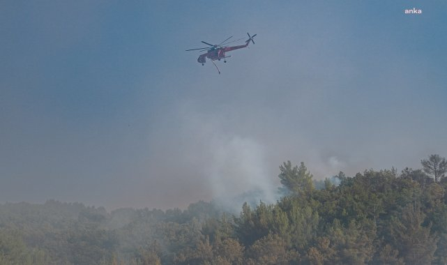 Üsküdar Belediyesi'nden Uşak'taki yangın söndürme çalışmalarına destek
