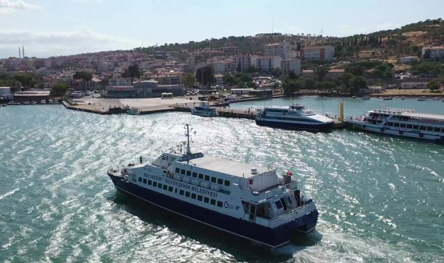 Balıkesir Büyükşehir Belediyesi, Ayvalık-Midilli deniz otobüsü seferlerini başlattı