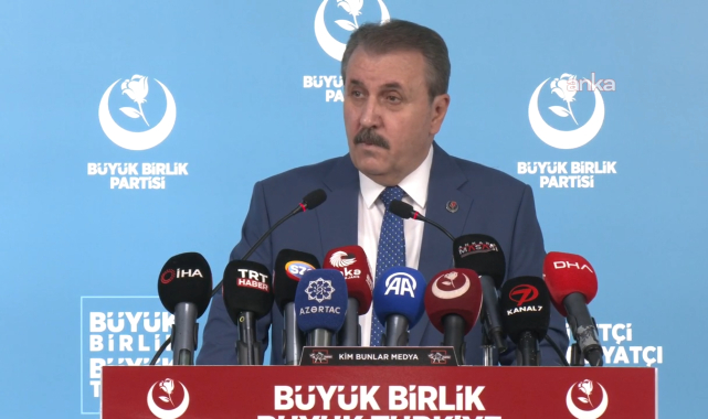 BBP Genel Başkanı Destici'den İsrail'e tepki: Soykırım yaptı, şimdi işgal ediyor