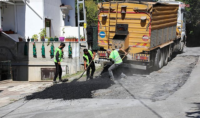 Beykoz Belediyesi'nden Riva'da kapsamlı bakım ve çevre düzenleme çalışması