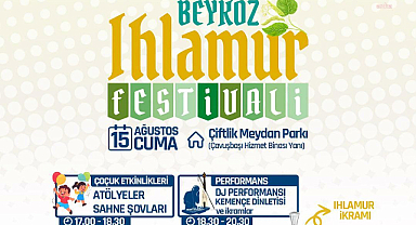 Beykoz'da Ihlamur Festivali başlıyor
