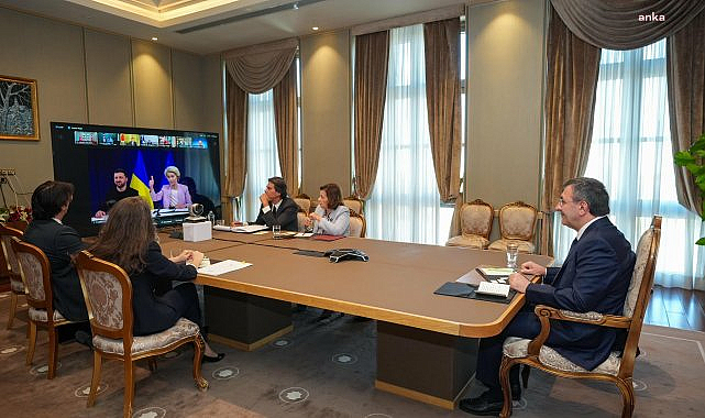 Cevdet Yılmaz, "Gönüllüler Koalisyonu" çevrim içi liderler toplantısına katıldı