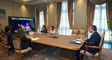 Cevdet Yılmaz, "Gönüllüler Koalisyonu" çevrim içi liderler toplantısına katıldı