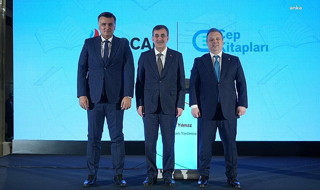 Cumhurbaşkanı Yardımcısı Cevdet Yılmaz, "Cep Kitapları" projesini duyurdu