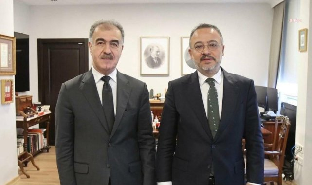 Dışişleri Bakan Yardımcısı Nuh Yılmaz, IKBY Dış İlişkiler Dairesi Başkanı Dizayi ile görüştü