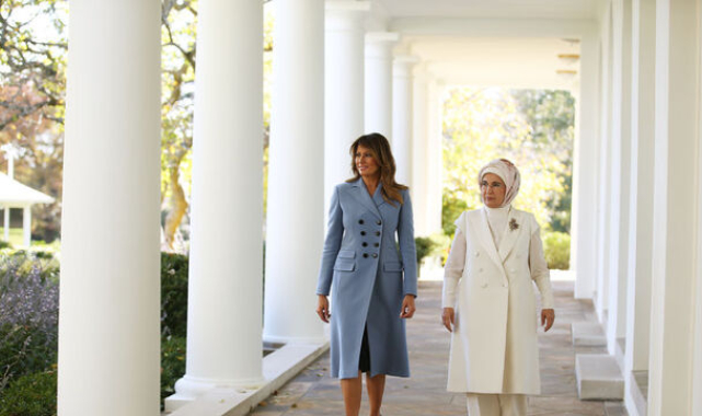 Emine Erdoğan'dan ABD Başkanı Trump'un eşi Melania Trump'a Gazze çağrısı