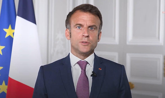 Fransa Cumhurbaşkanı Macron: İsrail'in Lübnan'dan çekilmesi hükümet dışı aktörlerin silahsızlanması için şart