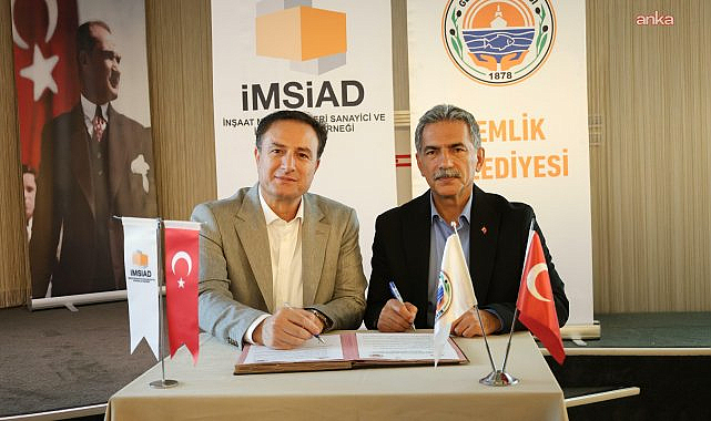 Gemlik Belediyesi ile İMSİAD arasında "Kentsel Dönüşümde İş birliği" protokolü imzalandı