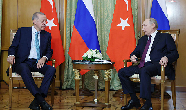 İletişim Başkanlığı: Erdoğan-Putin görüşmesinde Alaska zirvesinin sonuçları, Türkiye-Rusya ilişkileri ele alındı