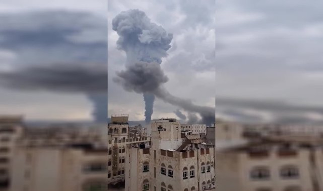 İsrail, Yemen'i bombaladı: Husi mevzileri, Yemen Cumhurbaşkanlığı Sarayı ve İran altyapısı hedef alındı