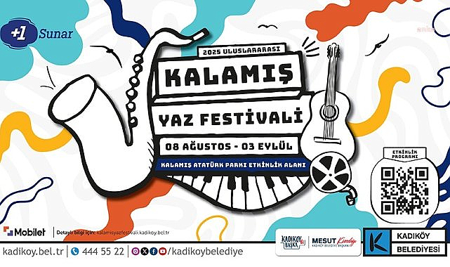 Kadıköy Uluslararası Kalamış Yaz Festivali başlıyor