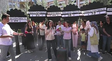 KPSS mağduru öğretmenler 15 bin ek atama istiyor: "Bizler bu ülkenin evlatları değil miyiz?"