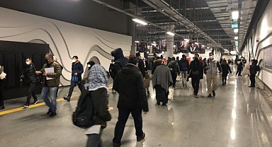 Metro İstanbul'dan duyuru: "Yaya geçiş kapasitesini artırmak amacıyla düzenleme çalışmaları başlamıştır"