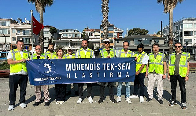 Mühendis ve teknik personel iş bıraktı, Mühendis Tek-Sen Ulaştırma Sendikası'ndan hükümete çağrı
