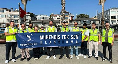 Mühendis ve teknik personel iş bıraktı, Mühendis Tek-Sen Ulaştırma Sendikası'ndan hükümete çağrı