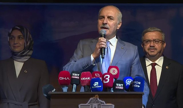Numan Kurtulmuş Şuhut'ta: Başta Gazi Mustafa Kemal Atatürk olmak üzere Milli Mücadele'nin bütün kahramanlarını saygıyla yad ediyoruz