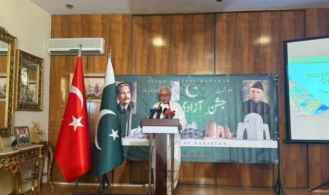 Pakistan'ın 78. Bağımsızlık Günü Ankara'da kutlandı