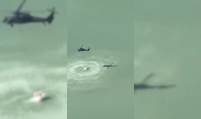 Sinop'taki orman yangınına 4 Jandarma helikopteri müdahale etti
