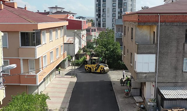 Tuzla'da 50 bin tonluk asfalt seferberliği