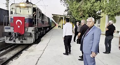 6 Şubat depremlerinden sonra Malatya-Gölbaşı-Narlı-Nurdağı demir yolu hattında ilk sefer gerçekleşti