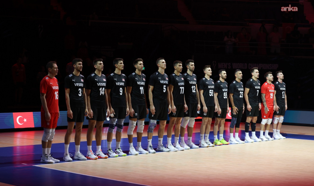 A Milli Erkek Voleybol Takımı, Hollanda'yı 3-1 mağlup ederek çeyrek finale yükseldi
