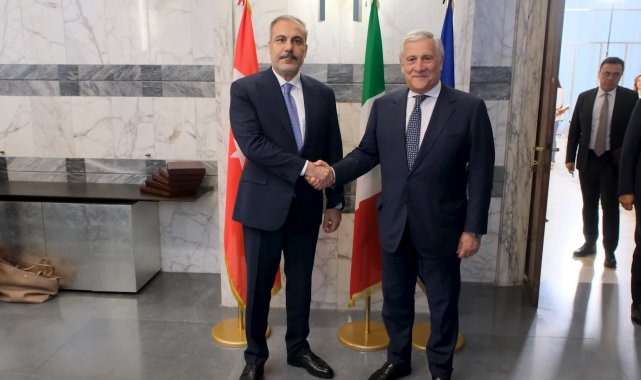 Bakan Fidan, İtalya Başbakan Yardımcısı ve Dışişleri Bakanı Tajani ile görüştü