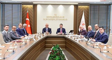 Bakanlar Murat Kurum ile Mehmet Nuri Ersoy depremden etkilenen tarihi yerlerin restorasyonundaki son durumu görüştü