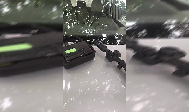 Beypazarı'nda yasa dışı avlanan iki kişiye idari para cezası