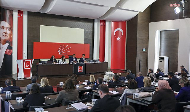 CHP PM toplantısında mevcut MYK'da değişiklik olmadı