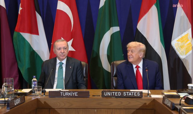 Cumhurbaşkanı Erdoğan, Trump ile BM'de "Gazze" toplantısına katıldı
