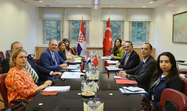 Dışişleri Bakan Yardımcısı Bozay, Hırvatistan Dış ve Avrupa İşleri Bakanlığı Devlet Sekreteri Matušić ile görüştü