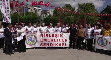Emekliler Kartal'dan seslendi: Ölüm değil yaşam için istiyoruz, en düşük emekli aylığı 35 bin lira olmalı