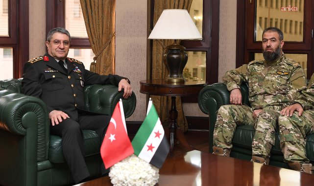 Genelkurmay Başkanı Bayraktaroğlu, Suriye Hava Kuvvetleri Komutanı Hawary'yi kabul etti