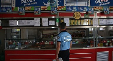 Kartal Zabıta Müdürlüğü ekiplerinden okul kantinlerine denetim