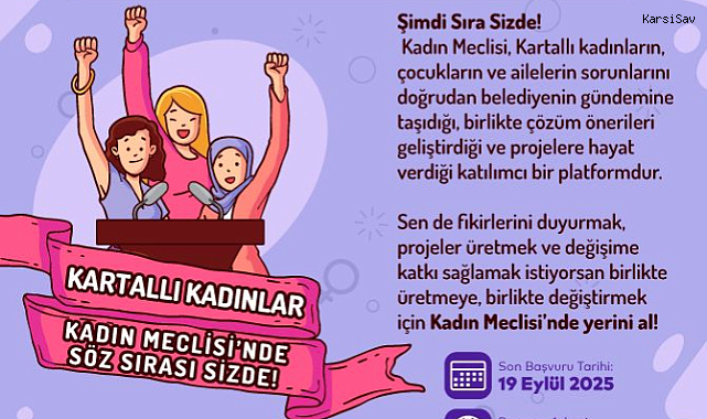 Kartallı Kadınlara Çağrı: Kadın Meclisi Yeni Dönem İçin Üye Alımına Başladı