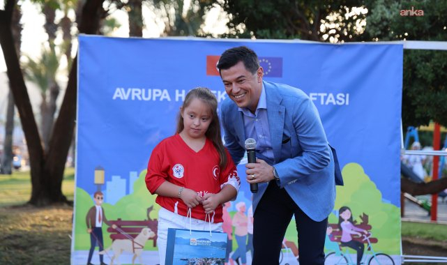 Marmaris'te Avrupa Hareketlilik Haftası dans ve sporla başladı