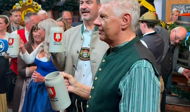 Münih'te Oktoberfest başladı, 7 milyon üzerinde ziyaretçi bekleniyor