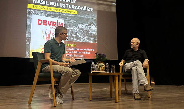 TKP Genel Sekreteri Kemal Okuyan'ın ''Devrim'' kitabı okurlarıyla buluştu