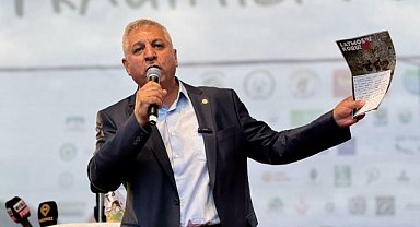 "Toprağımızı vermiyoruz" mitinginde KESK, TMMOB, TTB, Kızıl Parti, Sol Parti, Yeşil Sol Parti ve EMEP temsilcileri mitingde konuştu