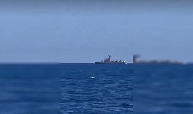 Türk Deniz Kuvvetleri, Gazze'ye yol alan Sumud Filosu'na insani destek veriyor