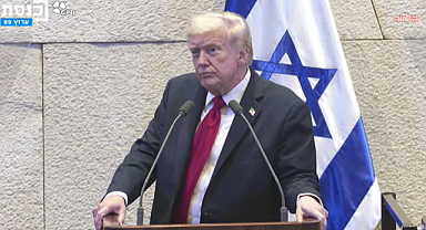 ABD Başkanı Trump, İsrail Parlamentosu Knesset'te konuştu: "Yeni bir Orta Doğu oluşturuluyor" 