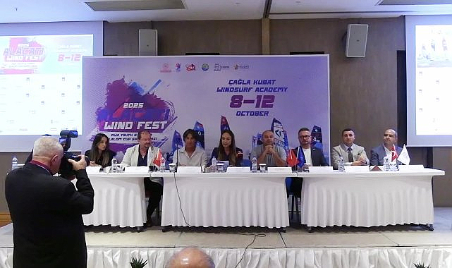 Alaçatı Windfest 2025'te 13 ülkeden 100 sporcu yarışacak
