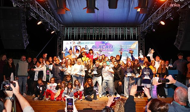 Alaçatı Windfest'te ödüller sahiplerini buldu