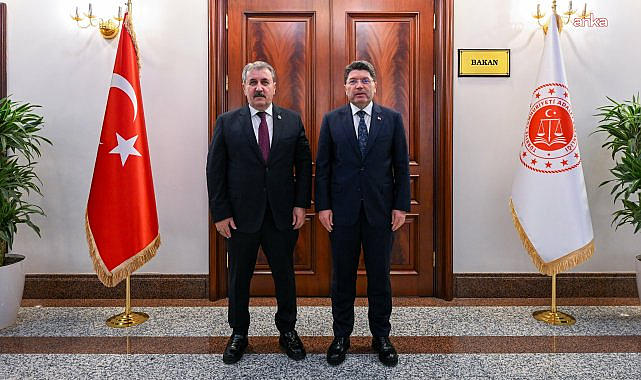 BBP Genel Başkanı Destici'den Adalet Bakanı Tunç'a ziyaret