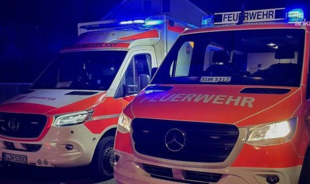 Berlin'de bir evde şömine patladı, bir kadın hayatını kaybetti