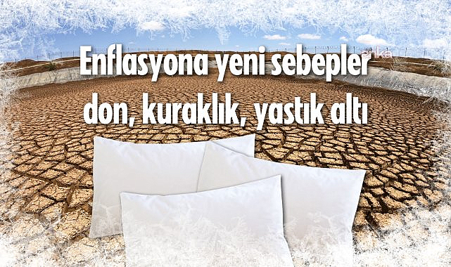 Enflasyona her ay yeni bahane; önce maaş zamları, asgari ücret ve şimdi de don, kuraklık, yastık altındaki altınlar…