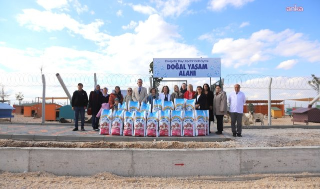 Eskişehir Kent Konseyi'nden patili dostlara büyük destek